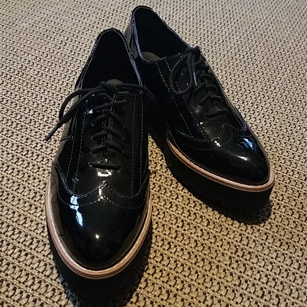 "Madden Girl" Patent Platform Shoes